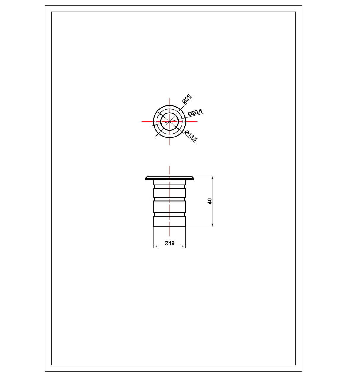 Dust Excluding Socket Spec Sheet