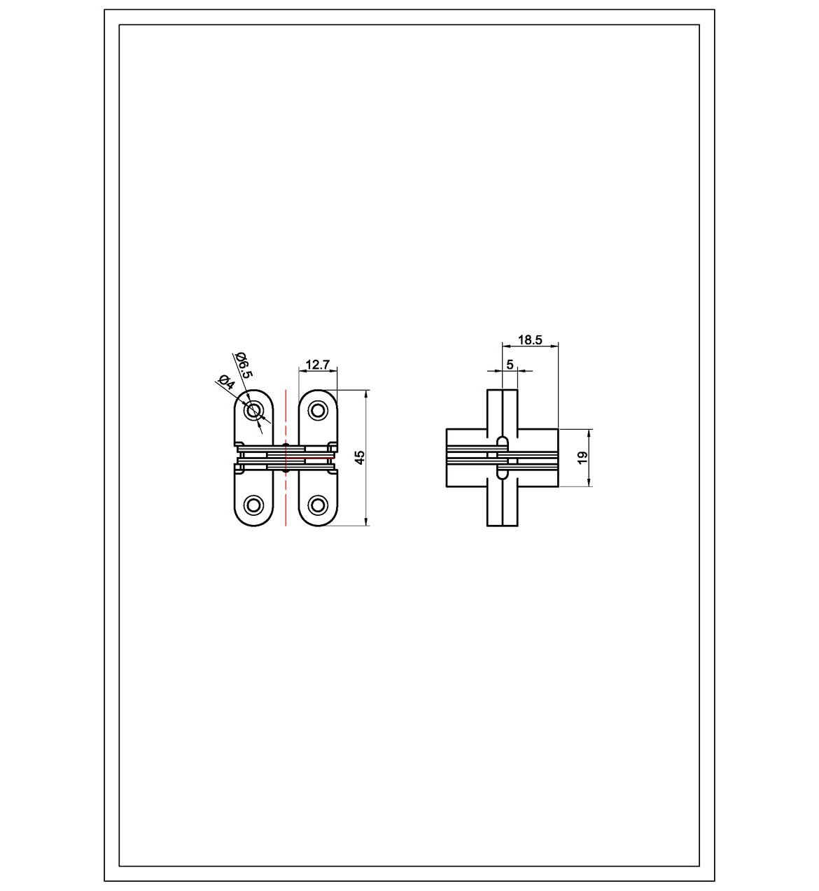 Hinge Spec Sheet