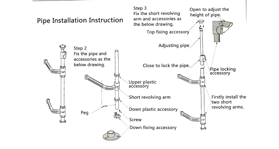 SWING TRAY ASSEMBLY - Part 2