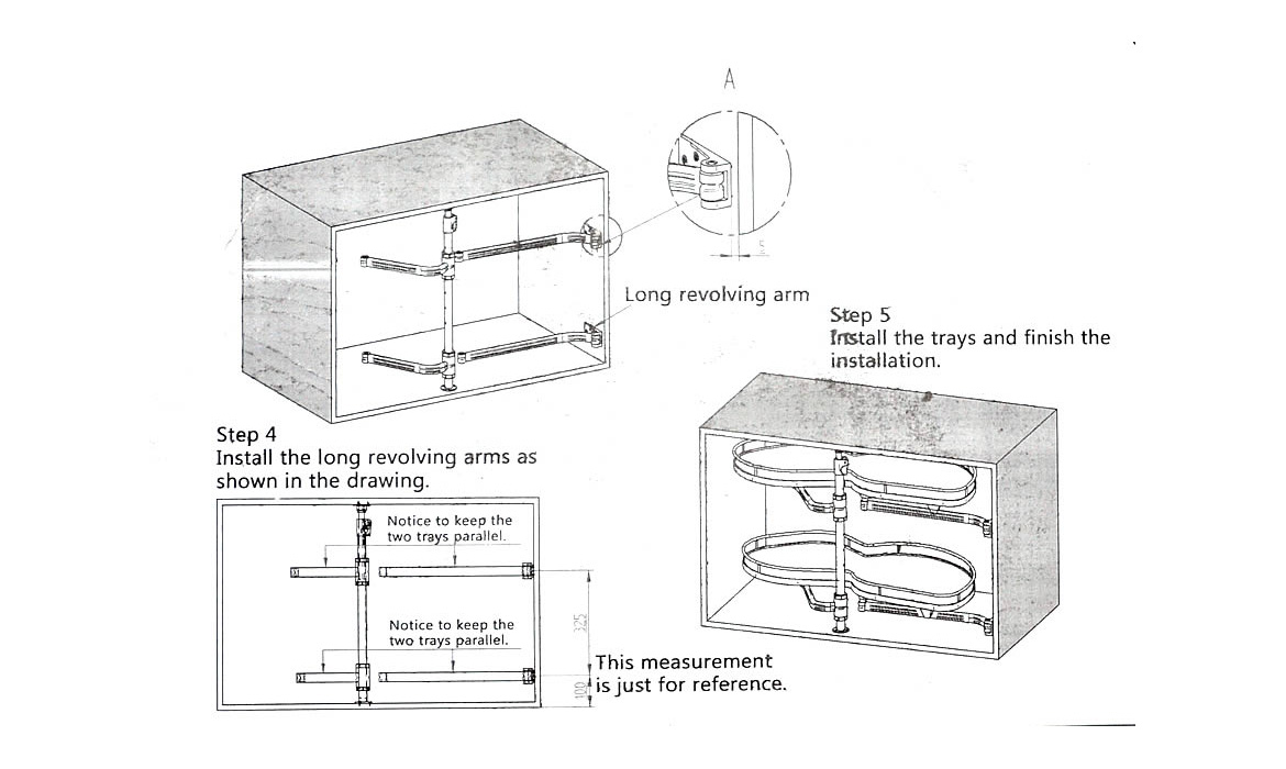 SWING TRAY ASSEMBLY - Part 3